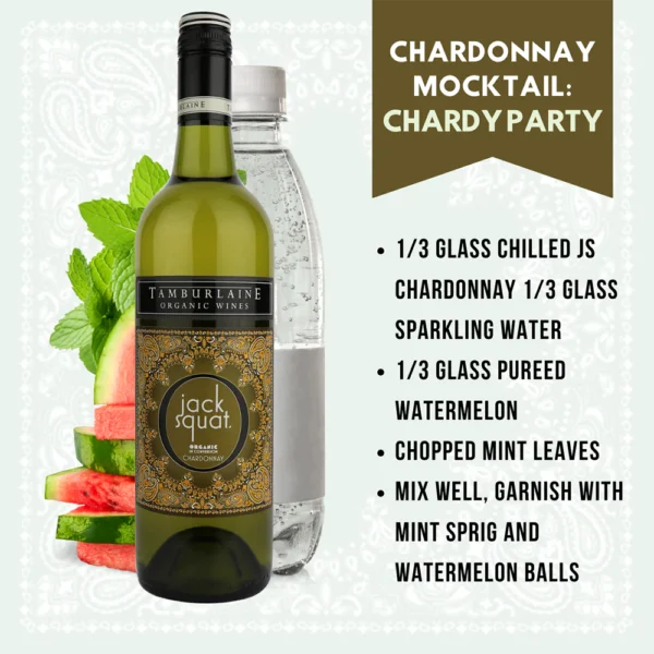 Tamburlaine Jack Squat Non-Alcoholic Chardonnay - Image 3