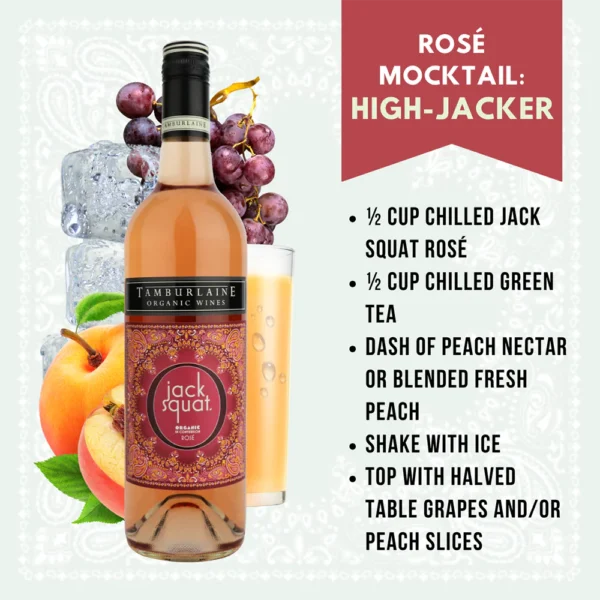 Tamburlaine Jack Squat Non-Alcoholic Rosé - Image 3